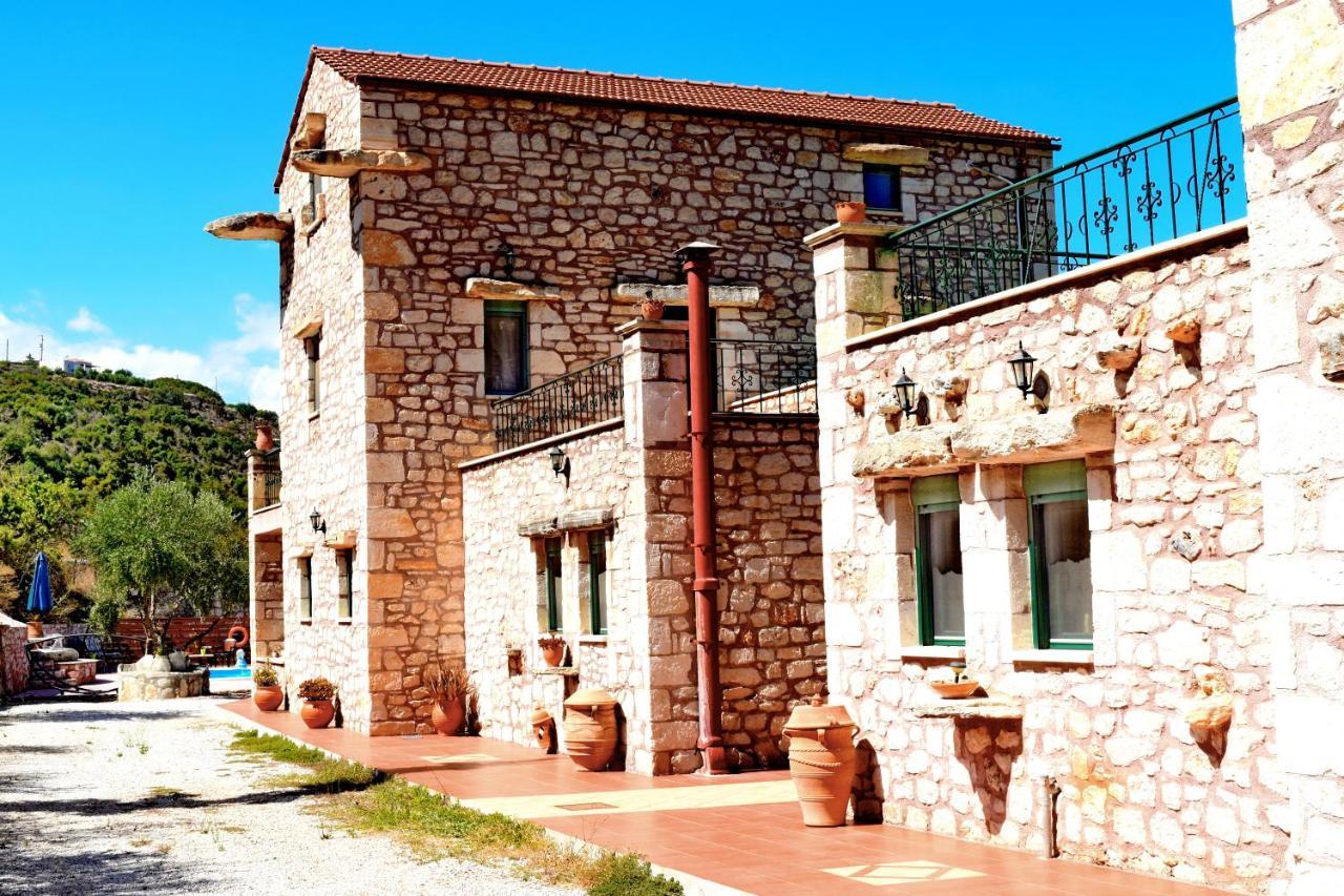 Chania'S Diamond Villas - Aqua Bliss With Private Pools Gavalochori Екстериор снимка